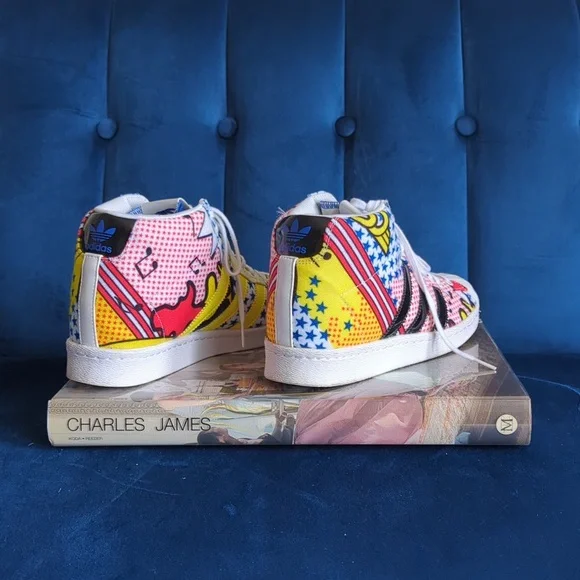 Rita Ora X Adidas Superstar Wedge Up Size 8 With Pop Cush Insoles - Picture 7 of 12